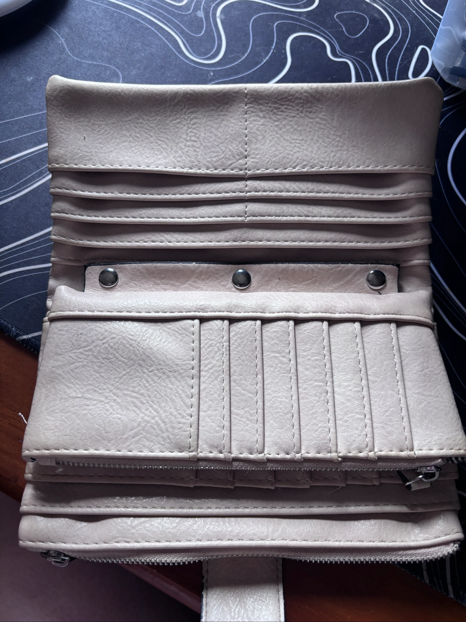 Cartera beige Maxfly – photo 4